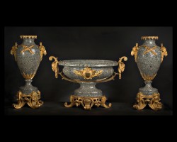 Napoleon III Garniture Set Napoleon III Garniture Set