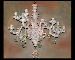 German Dresden Chandelier German Dresden Chandelier
