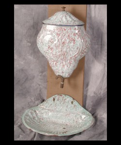19th Century Enamel Lavabo 19th Century Enamel Lavabo