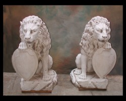 Pair of Stone Lions