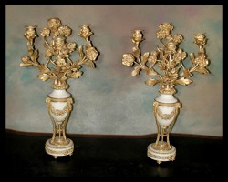 Pair of Louis XVI Candelabras