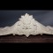 Painted Regence console with marble top