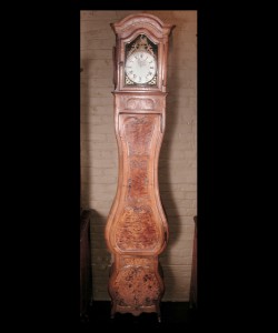 Louis XV Walnut Grandfather Clock Louis XV Walnut Grandfather Clock