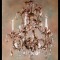 Louis XV Iron & Crystal Chandelier