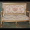 Louis XVI 5 Piece Salon Set Sette