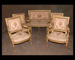 Louis XVI 5 Piece Salon Set Louis XVI 5 Piece Salon Set