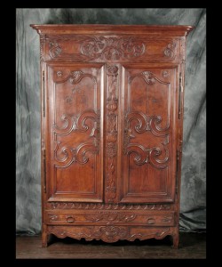 Louis XV Walnut Armoire