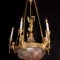 French Third Empire Bronze Chandelier