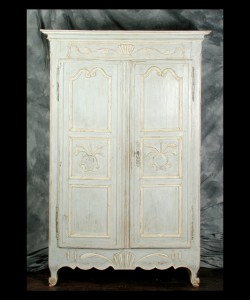 Louis XV Painted Armoire