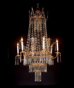 Swedish Directoire Chandelier