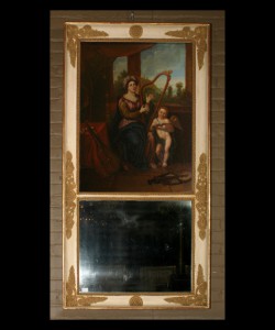 19th Century Empire Trumeau 19th Century Empire Trumeau