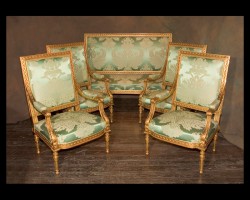 19th century Louis XVI Salon Set 19th century Louis XVI Salon Set