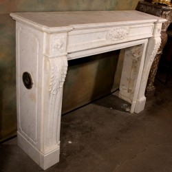 Louis XVI Marble Mantel