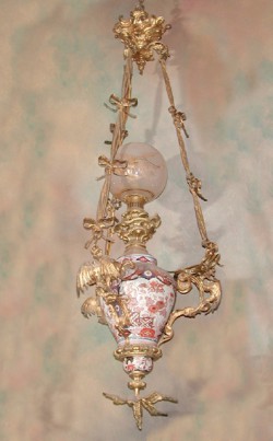 Japanese Imari Chandelier