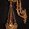 Alabaster Bronze d'ore Sconces