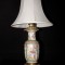 Rose Medallion Baluster Shaped Lamps (front)