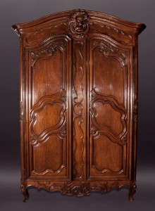 Louis XV Walnut Armoire
