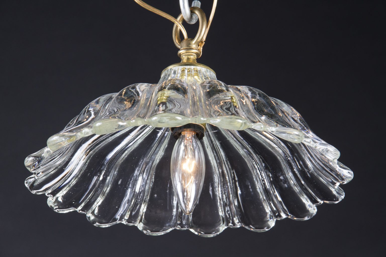 French Early 20th Century Glass Floriate Light French Antique Shop 7868